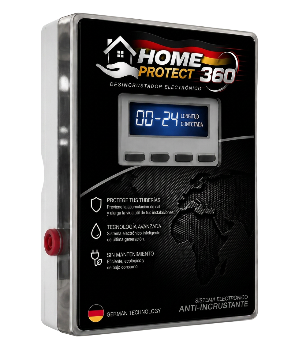 Desincrustador calcáreo electrónico Home Protect 360